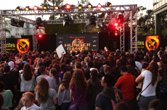imedia consulting hall of fame mvp the hunger games movie event with crowd
